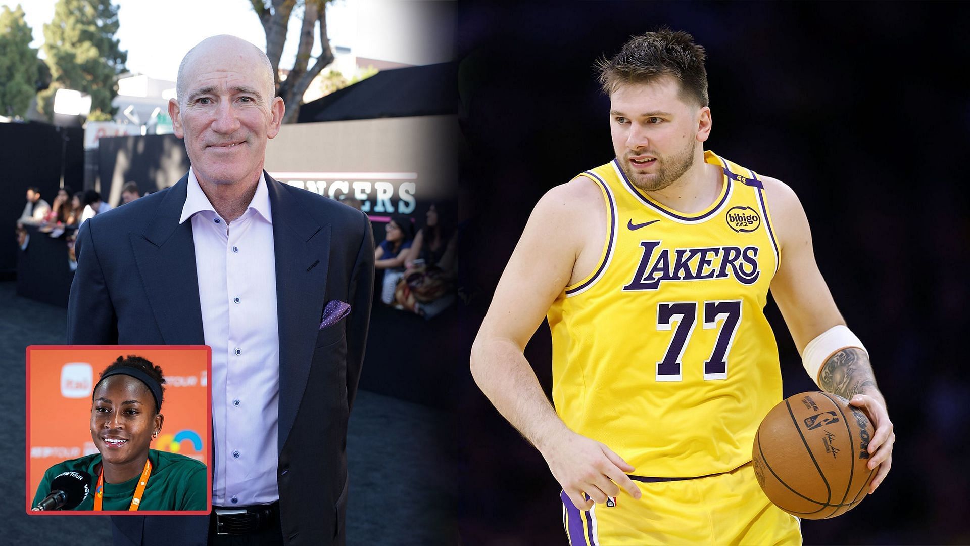 Coco Gauff's former coach, Brad Gilbert, felt the Mavericks were lucky to win the NBA Draft Lottery after trading Luka Doncic earlier this year. Source: Getty